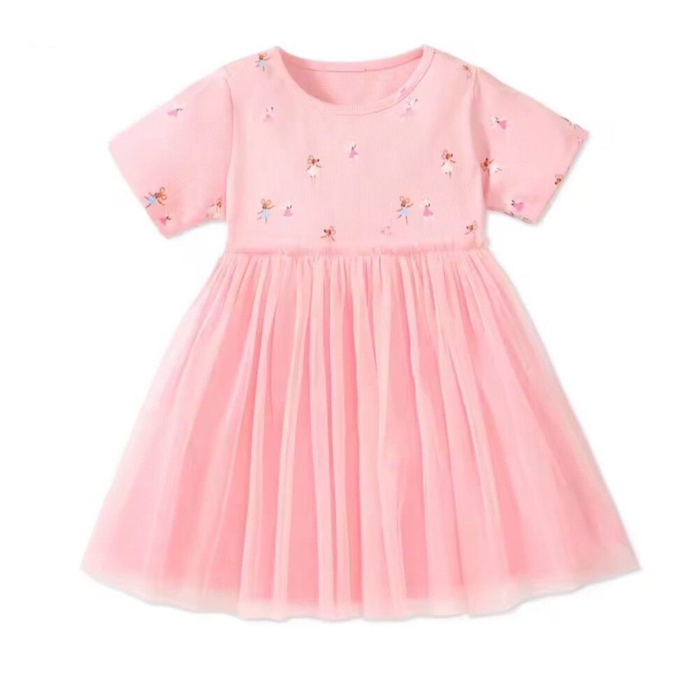 Cotton tulle dress